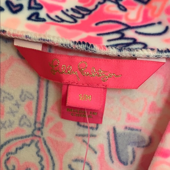 Lilly Pulitzer Elaine Velour Robe - Picture 5 of 5